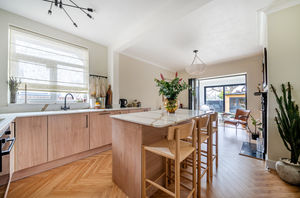 Kitchen and lounge angle 1- click for photo gallery